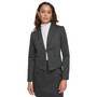 Women's Cropped Notched-Collar Blazer