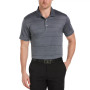 Men's Geo-Print Jacquard Short-Sleeve Golf Polo Shirt