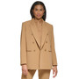 Women's Peak-Lapel Double-Breasted Jacket
