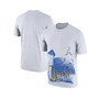 Men's Brand White UCLA Bruins Basketball 90s Hoop Max T-shirt