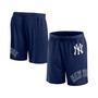 Men's Branded Navy New York Yankees Clincher Mesh Shorts