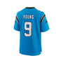 Men's Bryce Young Blue Carolina Panthers 2023 NFL Draft First Round Pick Alternate Game Jersey