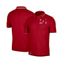 Men's Scarlet Ohio State Buckeyes Wordmark Performance Polo Shirt
