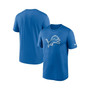 Men's Blue Detroit Lions Legend Logo Performance T-shirt