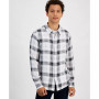 Men's Regular-Fit Plaid Button-Down Shirt, Created for Macy's
