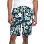 Men's Sustainably Crafted 8.5" Floral-Print Linen Blend Cabana Shorts