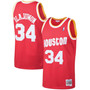 Men's Hakeem Olajuwon Red Houston Rockets 1993-94 Hardwood Classics Swingman Jersey