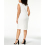 Plus Size Crepe Sheath Dress