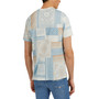 Men's Patchwork Tile-Print T-Shirt