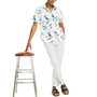 Men's Classic-Fit Scenic-Print Button-Down Shirt