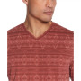 Men's Printed V-Neck T-shirt