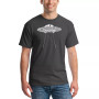 Men's Flying Saucer UFO Word Art T-shirt