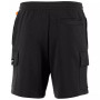 Men's Relaxed Fit Woven Badge Cargo Sweat Shorts