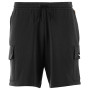 Men's Relaxed Fit Woven Badge Cargo Sweat Shorts