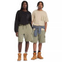 Men's Relaxed Fit Woven Badge Cargo Sweat Shorts