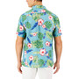 Men's Short-Sleeve Tropical 100% Linen Shirt, Created for Macy's