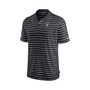 Men's Black Las Vegas Raiders Sideline Lock Up Victory Performance Polo Shirt