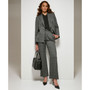Women's Menswear-Inspired One-Button Blazer