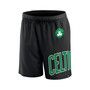 Men's Branded Black Boston Celtics Free Throw Mesh Shorts
