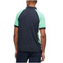 Men's Performance-Stretch Color-Blocking Polo Shirt