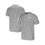 Men's NFL x Darius Rucker Collection by Heather Gray Pittsburgh Steelers Henley T-shirt
