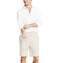Men's Sustainably Crafted 8.5" Printed Linen Blend Cabana Shorts