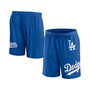 Men's Branded Royal Los Angeles Dodgers Clincher Mesh Shorts