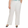 Plus Size Mid-Rise Wide-Leg Pants