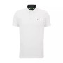 Men's Stretch Cotton Logo Inserts Slim Fit Polo Shirt