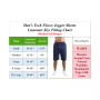 Men's Slim Fit Tech Fleece Performance Active Jogger Shorts