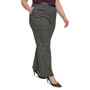 Plus Size Menswear Wide-Leg Pants