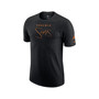 Men's Heather Black Phoenix Suns Courtside Versus Flight Max90 T-shirt