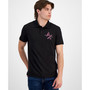 Men's Neon Logo-Print Polo Shirt, Created for Macy's