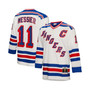 Men's Mark Messier White New York Rangers 1993 Blue Line Player Jersey