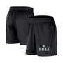 Men's Black Duke Blue Devils Mesh Performance Shorts