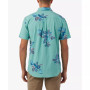 Men's Oasis Standard-Fit Botanical-Print Button-Down Shirt