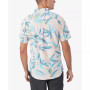 Men's Oasis Standard-Fit Botanical-Print Button-Down Shirt