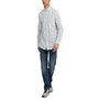 Men's Collins Long-Sleeve Striped Button-Front Shirt