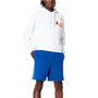 Men's Colorblocked Logo-Print Fleece Drawstring Shorts