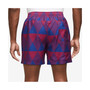 Men's Red Barcelona Hi Flow Shorts