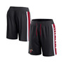 Men's Branded Black Miami Heat Referee Iconic Mesh Shorts