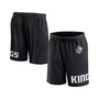 Men's Branded Black Sacramento Kings Free Throw Mesh Shorts