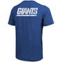 New York Giants Tri-Blend Pocket T-shirt - Heathered Royal