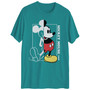 Men's Mickey Mouse Short Sleeves T-shirt