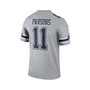 Men's Micah Parsons Gray Dallas Cowboys Inverted Legend Player Jersey