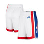 Men's White, Blue Brooklyn Nets 2022/23 Classic Edition Swingman Performance Shorts