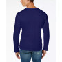 Men's V-Neck Casual Long Sleeve Jersey T-Shirt