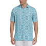 Men's Tile-Print Button-Down Shirt