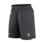 Men's Anthracite Minnesota Vikings Sideline Performance Shorts