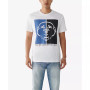 Brand Jeans Men's Short Sleeves Two Tone Buddha Face T-shirt